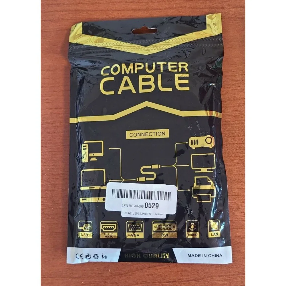 4K COMPUTER CABLE NEW UHD 3FT HIGH SPEED